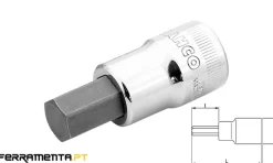 Chaves de Caixa Hexagonal 1/2'' 19 mm Bahco SB7809M-19