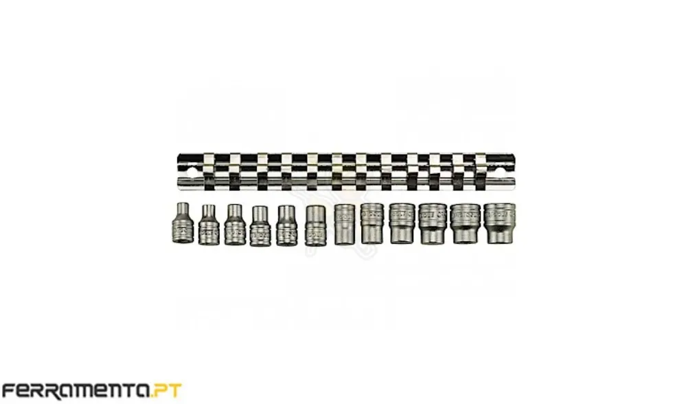 Chaves de caixa 1/4' 12 Peças Teng Tools M1412