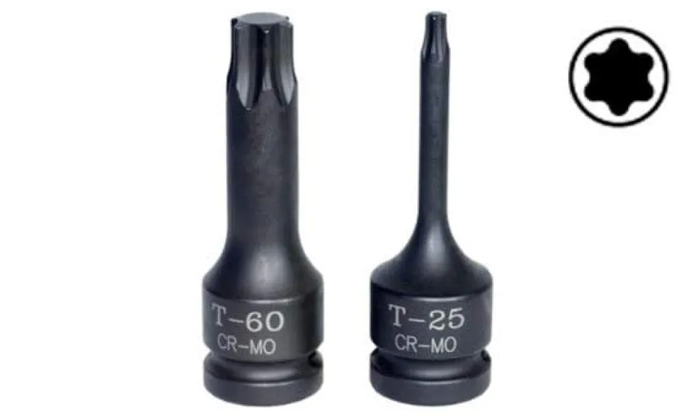 Chaves 1/2” Impacto T20-70 Torx Kroftools