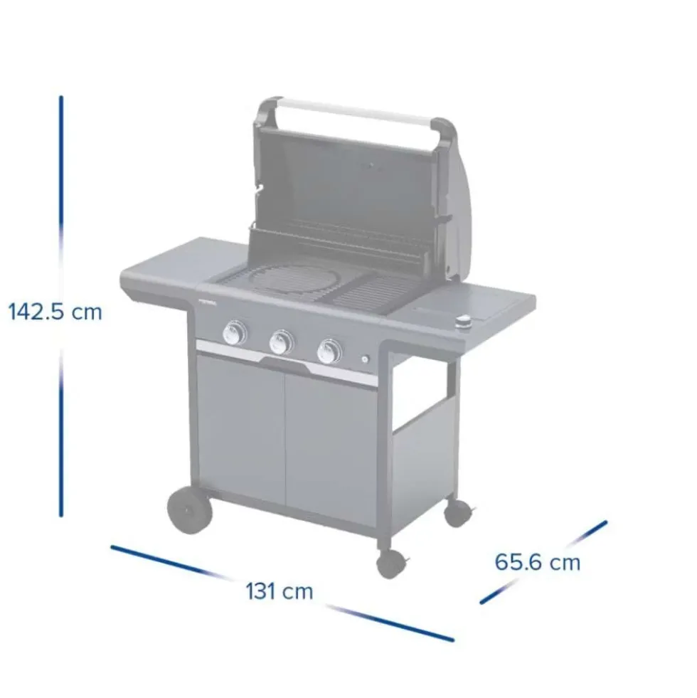 Churrasqueira BBQ 3 Select LS Plus Campingaz 2181070