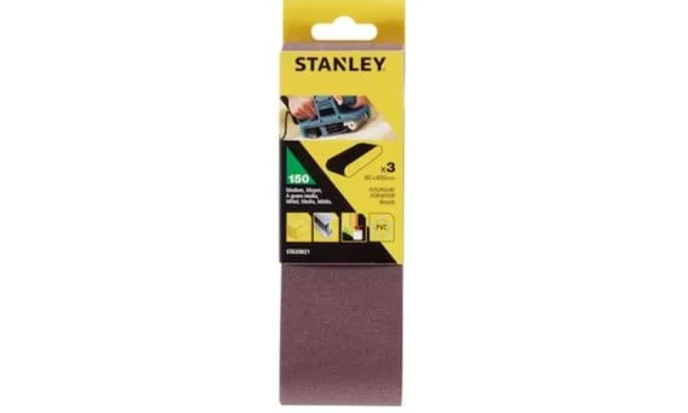 Cintas de Lixa 60x400mm Grão 60-150 Stanley