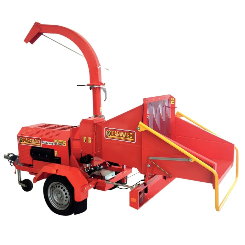 Cippador Diesel Reboque Caravaggi CIPPO15