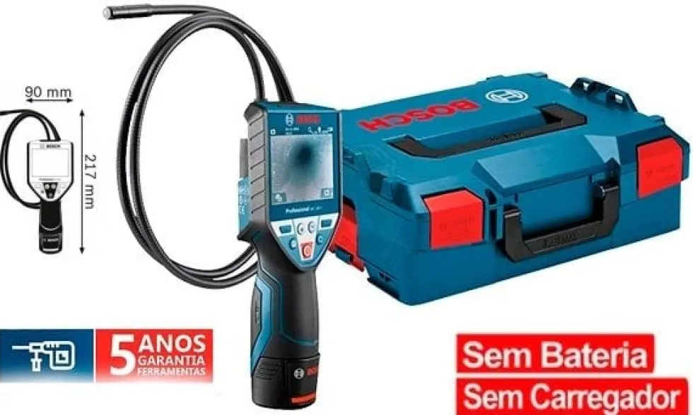 Câmara de Inspeção 12V LCD 3,5'' Bosch GIC 120 Professional