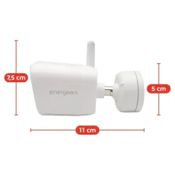 Câmara P/ Exterior Wi-Fi Guardian III Energeeks EG-CIPEXT008