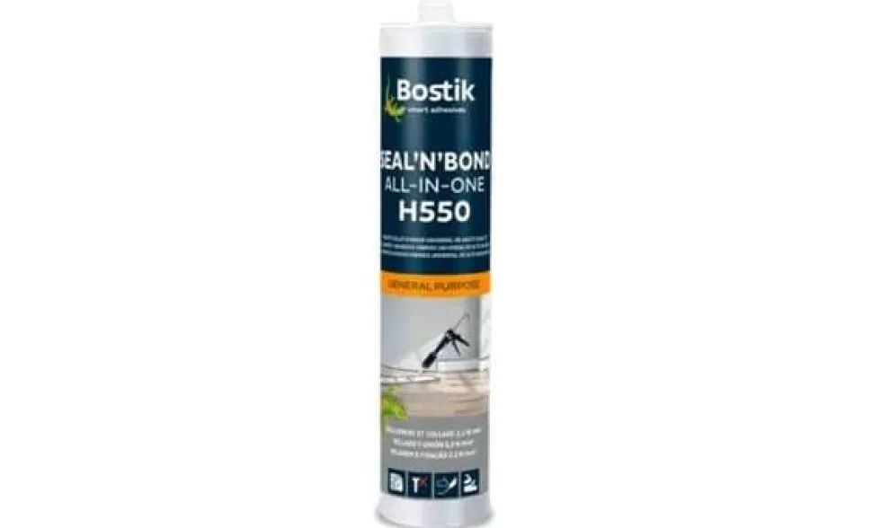 Cola e Veda - H550 - Seal’N’Bond ALL-In-One Telha 290ml Bostik