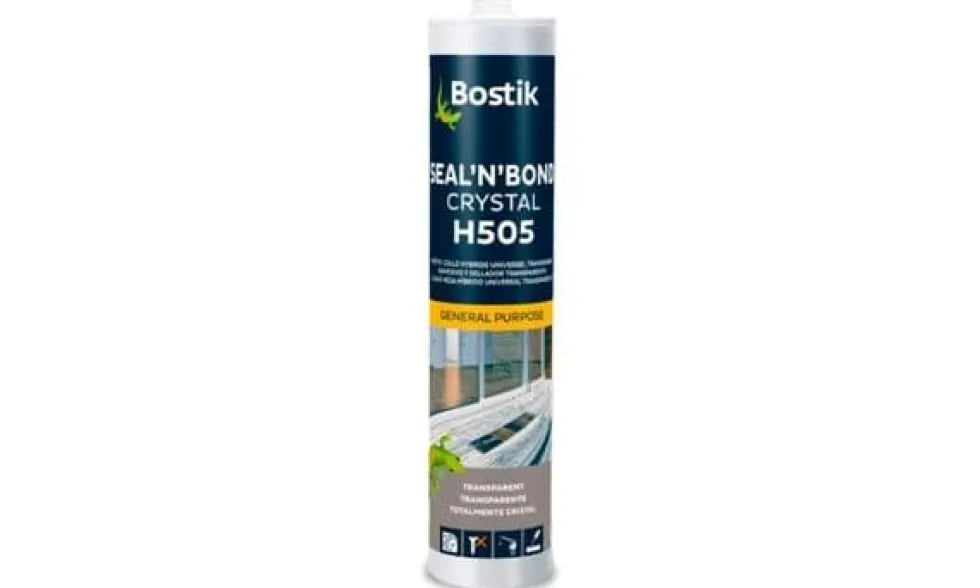 Cola e Veda - H505 Seal’N’Bond Cristal 290ml Bostik