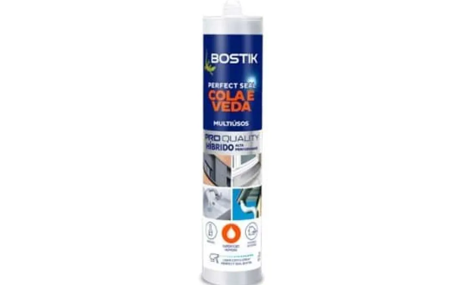 Cola e Veda - Perfect Seal Multiúsos Cinza 290ml Bostik