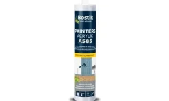 Cola e Veda - Selante Acrílico Pintável de Alta Qualidade Branco 300ml Bostik