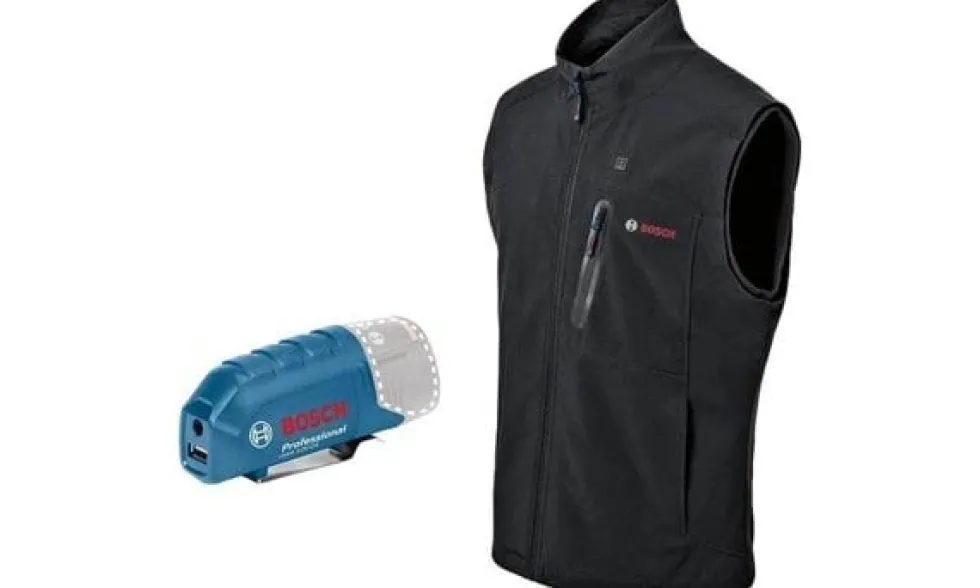 Colete c/aquecimento Unisexo 2XL 12V Bosch GHV 12+18V XV