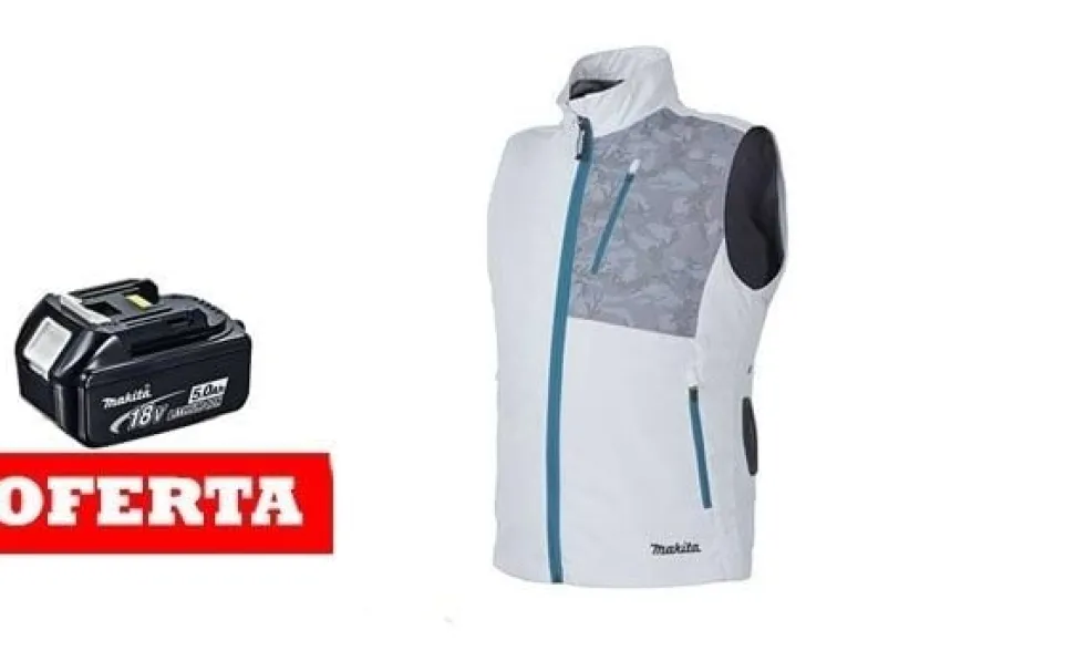 Colete c/ aquecimento 18V/14,4V Makita DCV200ZL