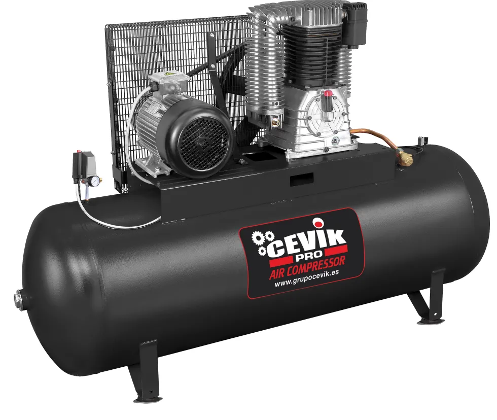 Compressor correia 500l 10hp 400v cevik pro ca-pro500-10tsd