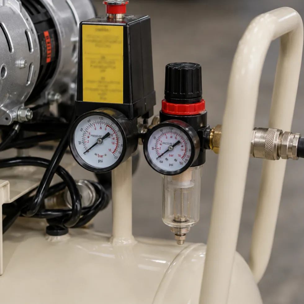 Compressor Silencioso Isento De Óleo 50L 2HP 230V Great Tool CP050000CMS
