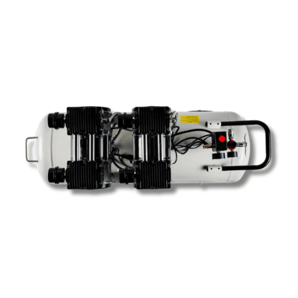 Compressor Silencioso Isento De Óleo 100L 4HP 230V Great Tool CP010000CMS