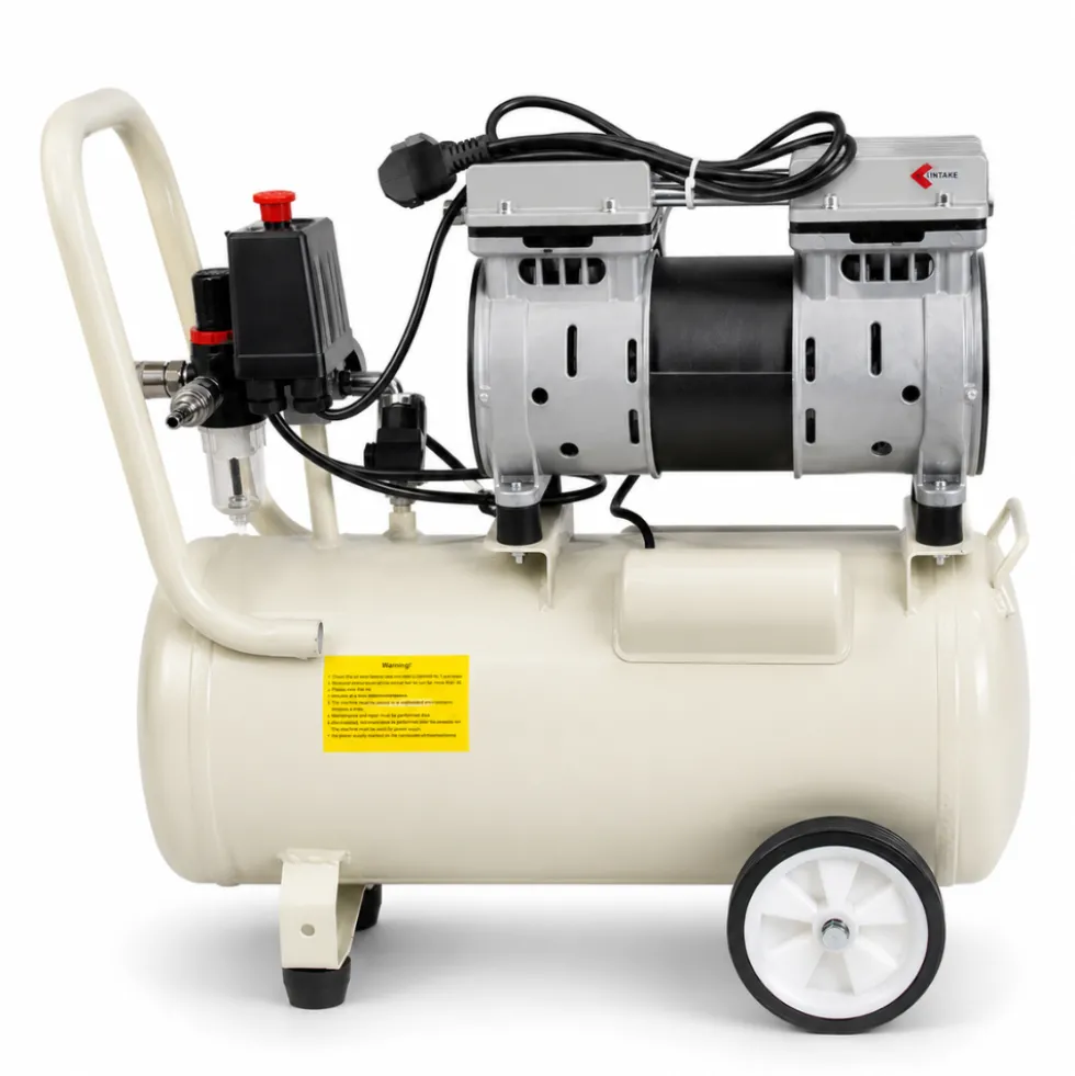 Compressor Silencioso Isento De Óleo 24L 1HP 230V Great Tool CP024000CMS