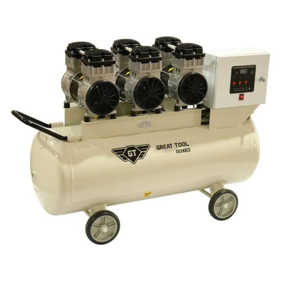 Compressor Silencioso 150 litros Great Tool CP015000CMS