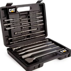 Conjunto Brocas e Cinzéis SDS Plus 17Pcs Cat DA03902