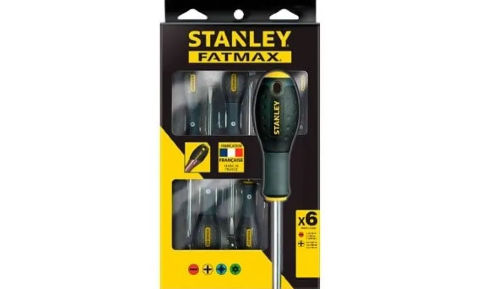 Conjunto Chaves de Fenda - 6 Pcs Fatmax Stanley FMHT0-62626