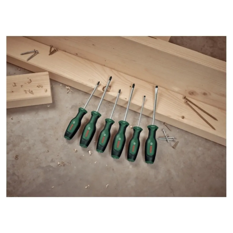 Conjunto Chaves de Fendas 6uds. Bosch 1600A02BX7