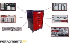 Conjunto Completo de 524 Ferramentas Teng Tools TCW-IQ524