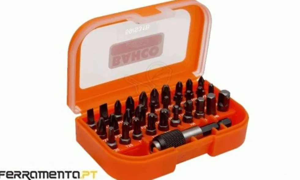 Conjunto de Bits de 1/4" 31Pcs Bahco 59/S31B