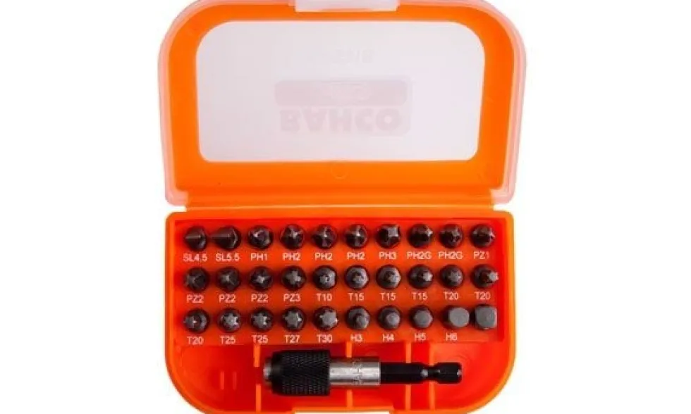Conjunto de Bits de 1/4" 31Pcs Bahco 59/S31B