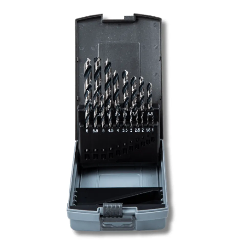 Conjunto de 19 Brocas Co DIN 338 Great Tool BRCO19110
