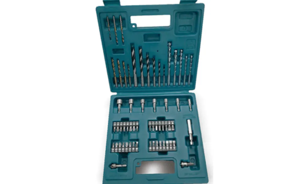 Conjunto de Brocas e Acessórios para Brocas 60 peças Makita E-11829