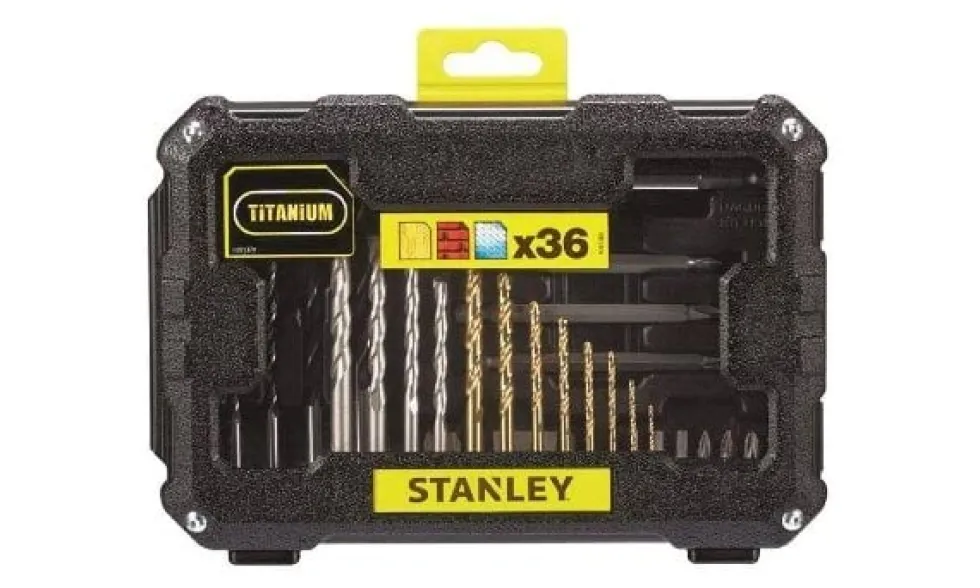 Conjunto de Brocas e Bits 36Pcs Stanley STA7222-XJ