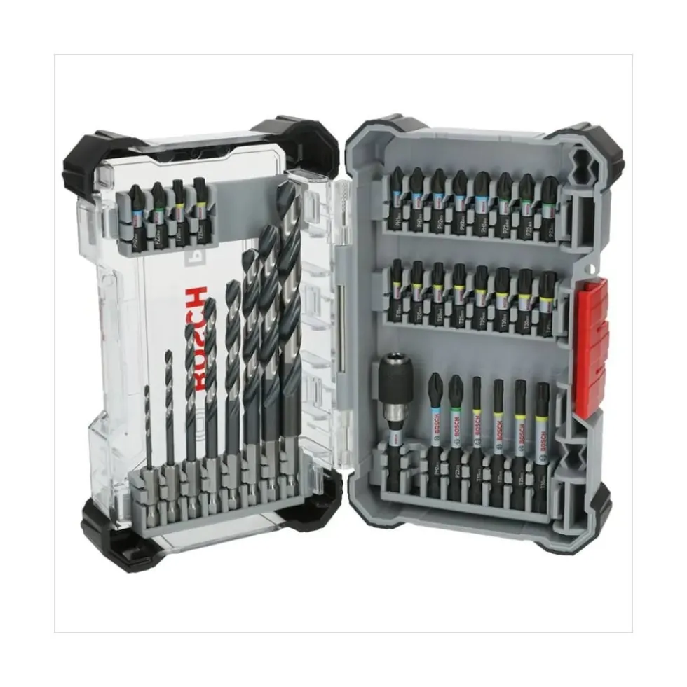Conjunto de brocas e pontas de impacto 35 UN Bosch 2608521U80