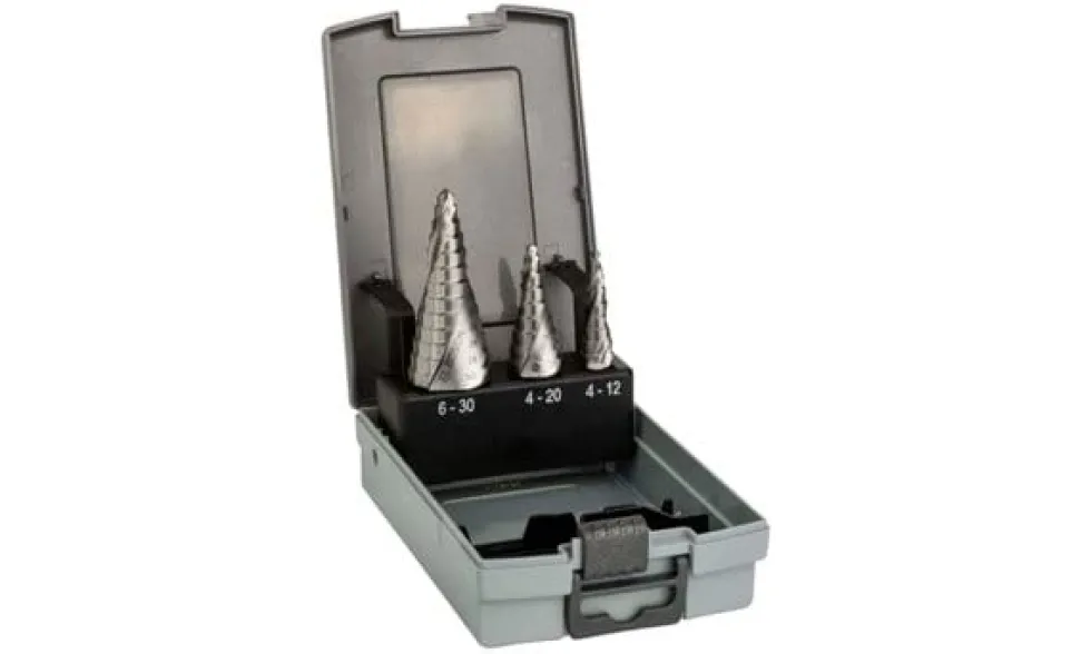 Conjunto de 3 Brocas Escalonadas HSS Bosch 2608587426