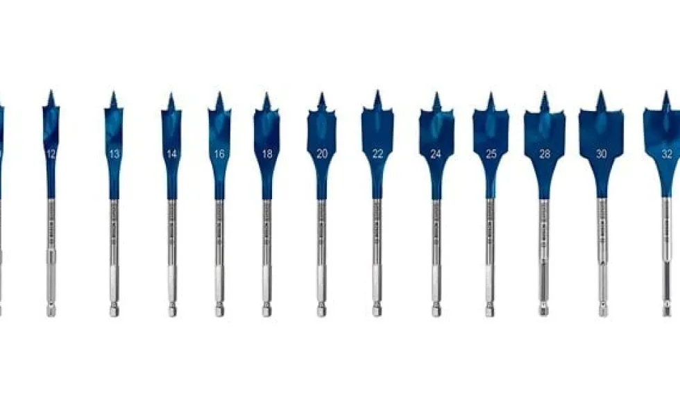 Conjunto de Brocas Planas 10-32mm SelfCut 13Un Bosch 2608900336