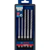 Conjunto de 5 Brocas P/ Martelo EXPERT SDS-PLUS 7X Ø 6 -10 mm Bosch 2608900198
