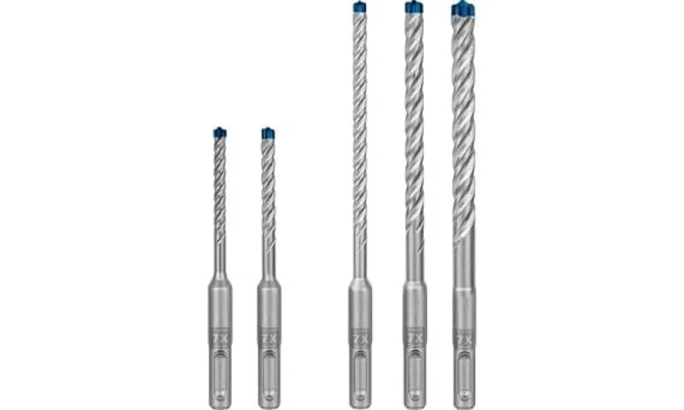 Conjunto de 5 Brocas P/ Martelo EXPERT SDS-PLUS 7X 5 -10 mm Bosch 2608900197