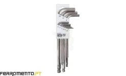 Conjunto de Chaves Allen/Bola 9Pcs Bahco BE-9770I
