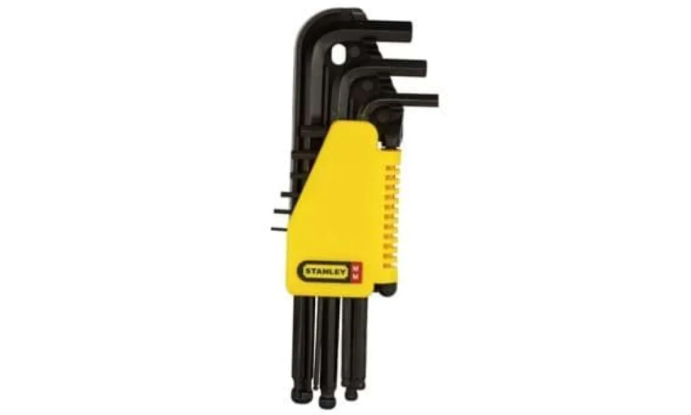 Conjunto de Chaves Allen Hexagonais Esféricas Stanley 0-69-256