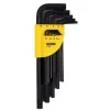 Conjunto de Chaves Allen Hexagonais Longas - 9 Pcs Stanley 1-13-947