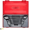 Conjunto de Chaves boca luneta com roquete 8pcs Teng Tools TT6508R