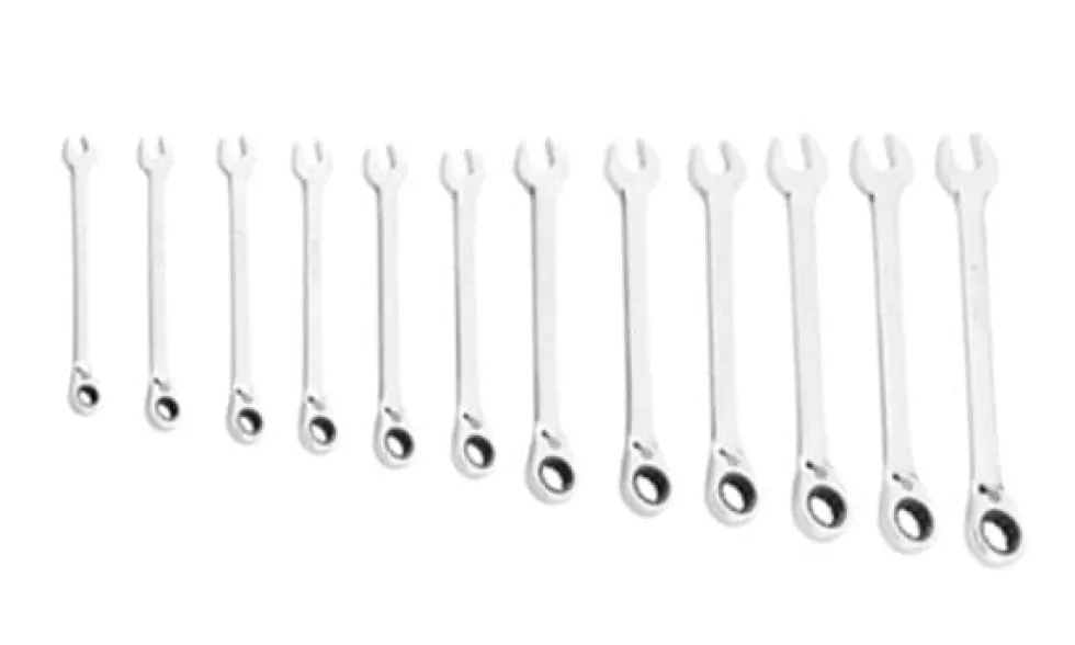 Conjunto de Chaves Combinadas c/ Roquete - 12 Pcs Stanley FMMT82849-0