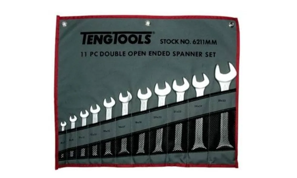 Conjunto de Chaves de Boca 6-32mm 11Pcs Teng Tools 6211MM