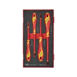 Conjunto de chaves de fenda isoladas Teng Tools Teamdv04N