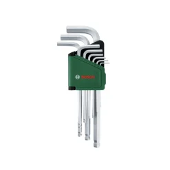 Conjunto de 9 Chaves Hexagonais Bosch 1600A032V1