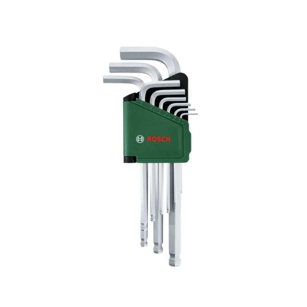 Conjunto de 9 Chaves Hexagonais Bosch 1600A032V1