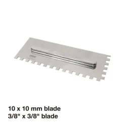 Conjunto de 6 Espátulas Dentadas em Aço Inox BIHUI PTSJG8