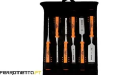 Conjunto de Formões para Madeira 6Pcs Bahco 424P-S6-PP