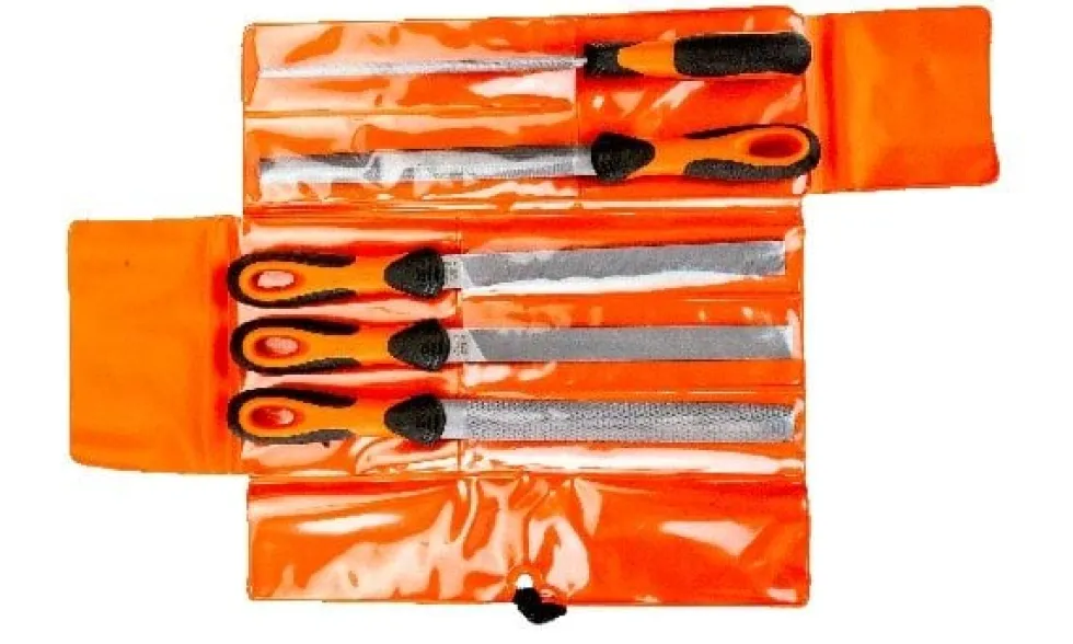 Conjunto de 5 Limas P/Mecânica 200mm Bahco 1-479-08-2-2