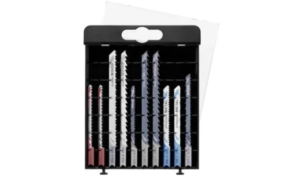 Conjunto de 10 Lâminas de Serra Haste “U” Stanley STA28020-XJ