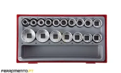 Conjunto de peças métricas de 12 pontos Teng Tools TT1217