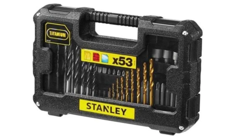 Conjunto de 53 peças para furar e aparafusar Stanley STA7223-XJ