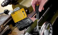 Conjunto de Pontas 1/4" 25mm - 61 Pcs Stanley 1-13-902