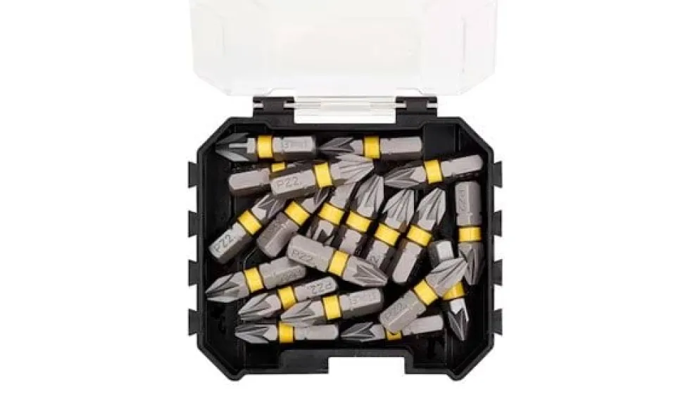 Conjunto de Pontas Pozidriv PZ2 25mm - 20 Uni Stanley STA88568-XJ